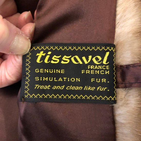 Tissavel of France Faux Fur Coat - Picture 3 of 4